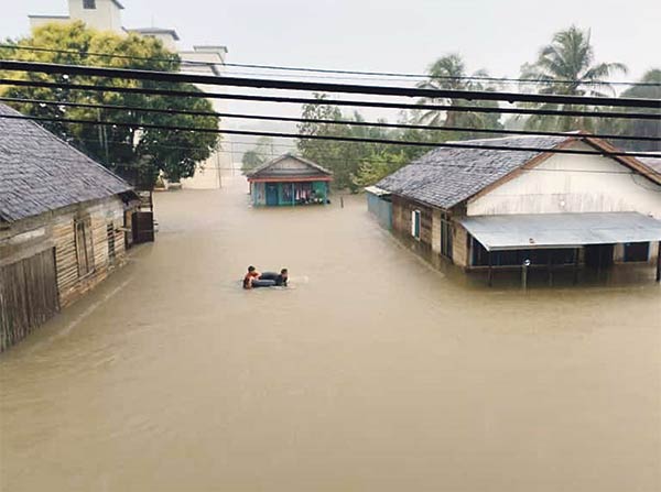 Palangan Berminggu-Minggu Terendam Banjir