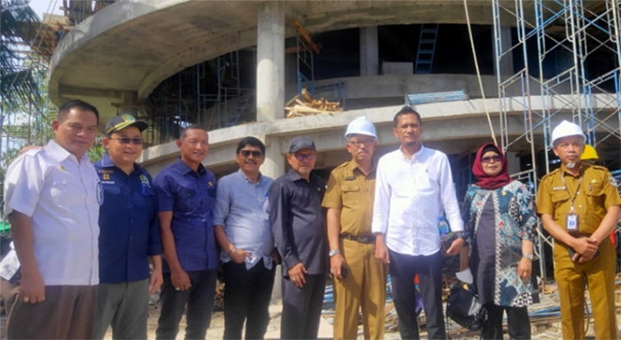 Bermasalah, Legislatif Periksa Proyek Gedung Galeri UMKM