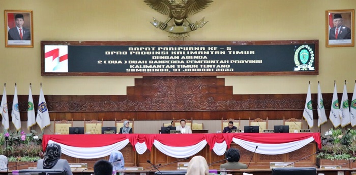 DPRD Kaltim Setujui Dua Ranperda Usulan Pemprov