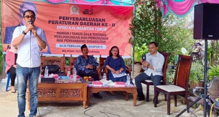 Disabilitas Juga Punya Potensi untuk Berkontribusi Martinus Sosper Penyandang Disabilitas di Sungai Kapih