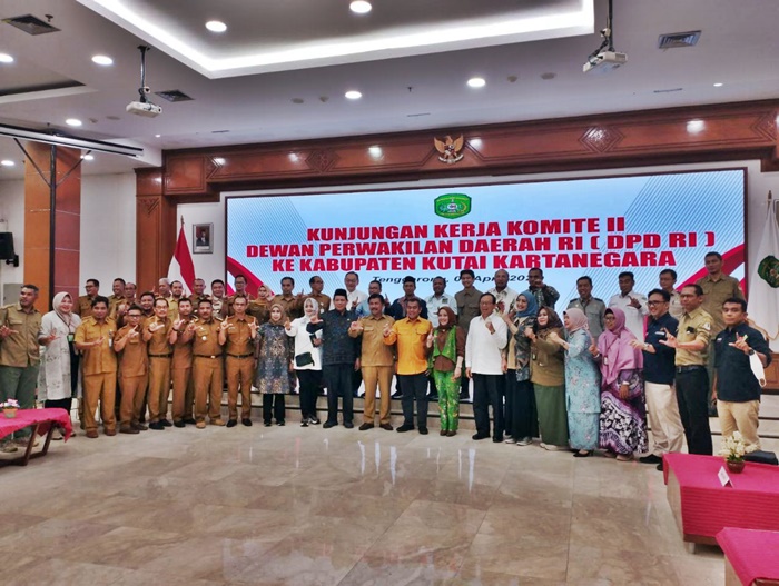 Komite II DPD RI Kunjungan Kerja Ke Kabupaten Kutai Kartanegara