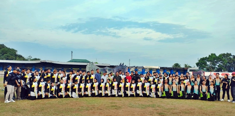 Marching Band Kukar Wakili Kaltim di Kejuaraan Piala Raja Hamengku Buwono X Yogyakarta