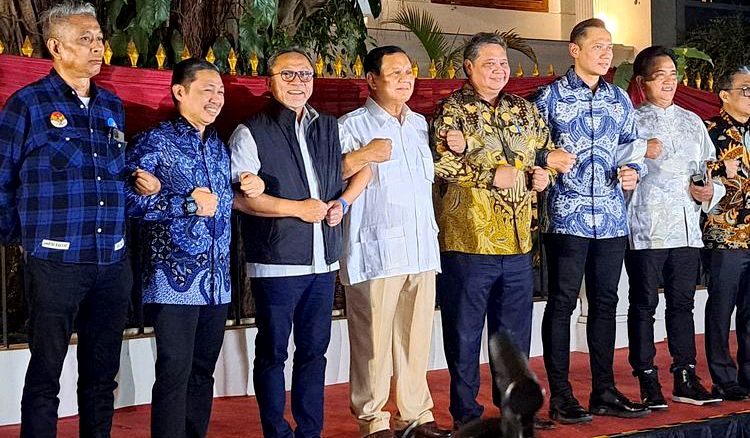 Prabowo Umumkan Gibran Bacawapres KIM