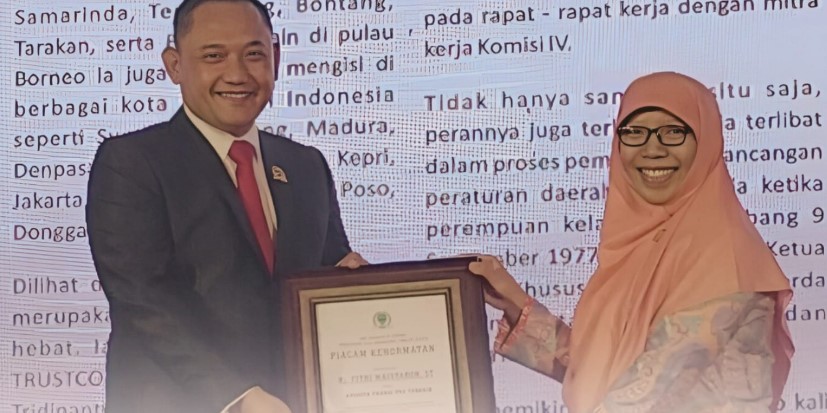 Raih BK Award Fitri Maisyaroh Dedikasikan Untuk Warga Balikpapan