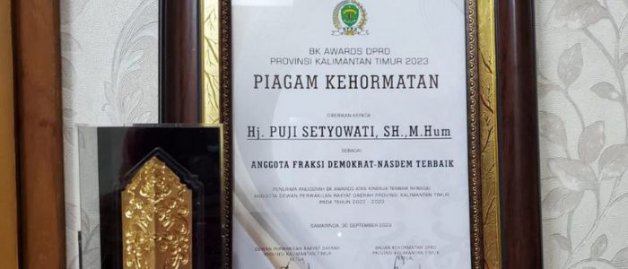 Raih BK Award, Puji Jadikan Motivasi Banggakan Masyarakat