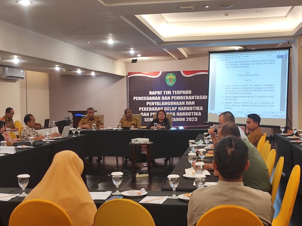 Rapat Tim Terpadu P4GN-PN Tuk Samakan Resepsi Rencana Aksi Daerah