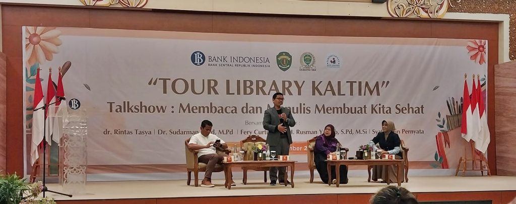 BI dan DPK Kaltim Gelar Tour Library Kaltim 2023