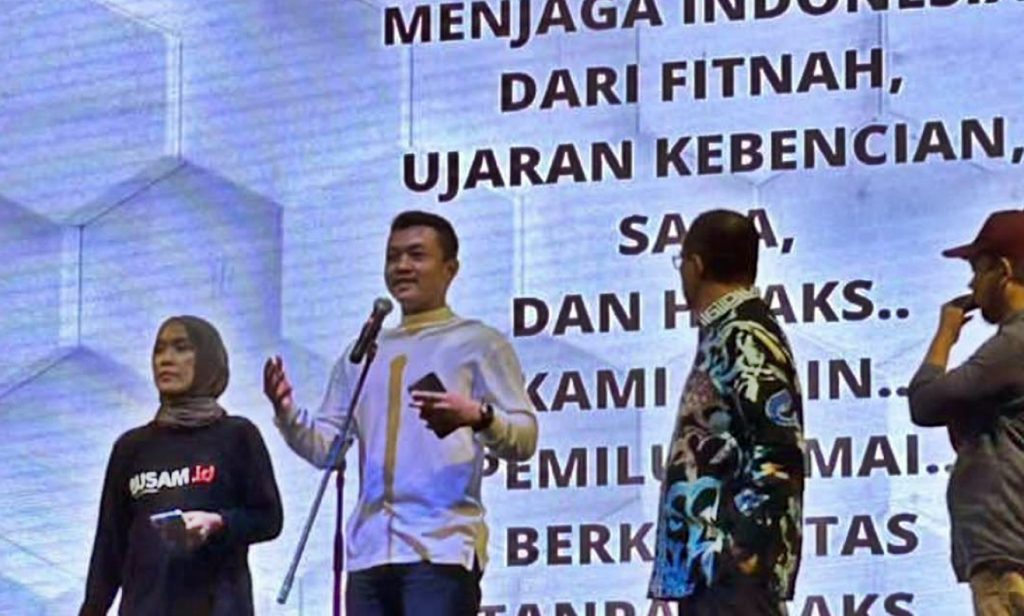 Deklarasi Hoaks Diskominfo di Expo Milenial Go To Pemilu