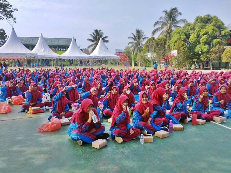 Dinas Kesehatan Gelar Gerakan Aksi Bergizi Serentak yang Dipusatkan di MAN 2 Kukar