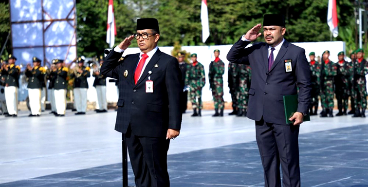 Pesan Membangun Ekonomi Kerakyatan di Upacara Hari Pahlawan Ke-78 Kaltim