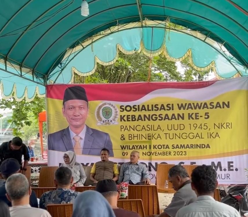 Nidya Listiyono Gelar Sosbang, Ajak Masyarakat Lebih Kenal Pancasila dan UUD