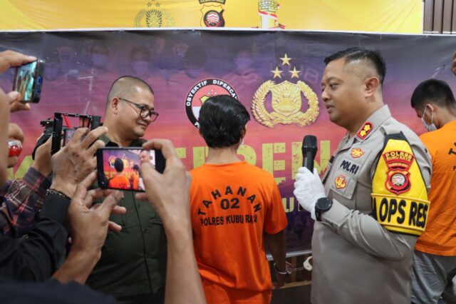 3 Kurir Sabu Antar Provinsi Dikepung Tim Satuan Narkoba Polres Kubu Raya