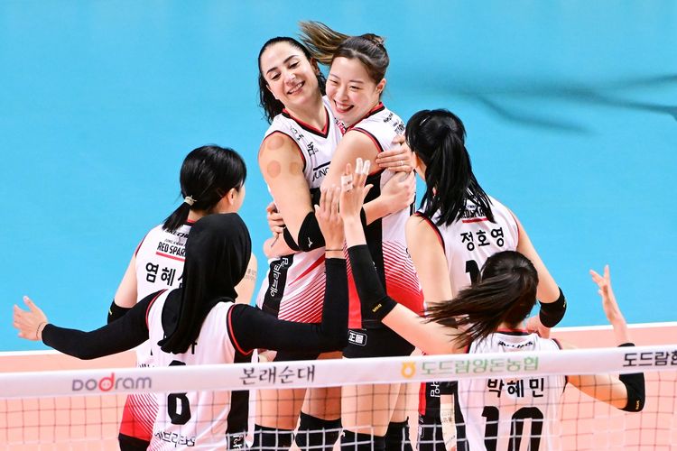 Megawati Dan Kim Yeon-Koung Satu Team Di Liga Voli Korea