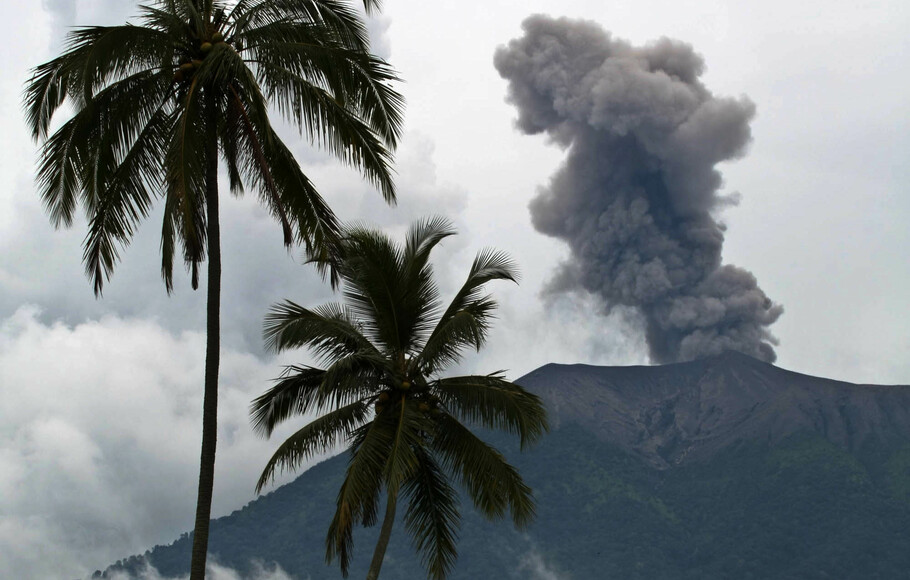 Pos PGA Bukit Tinggi Laporkan Gunung Marapi Sudah Lima Kali Keluarkan Letusan