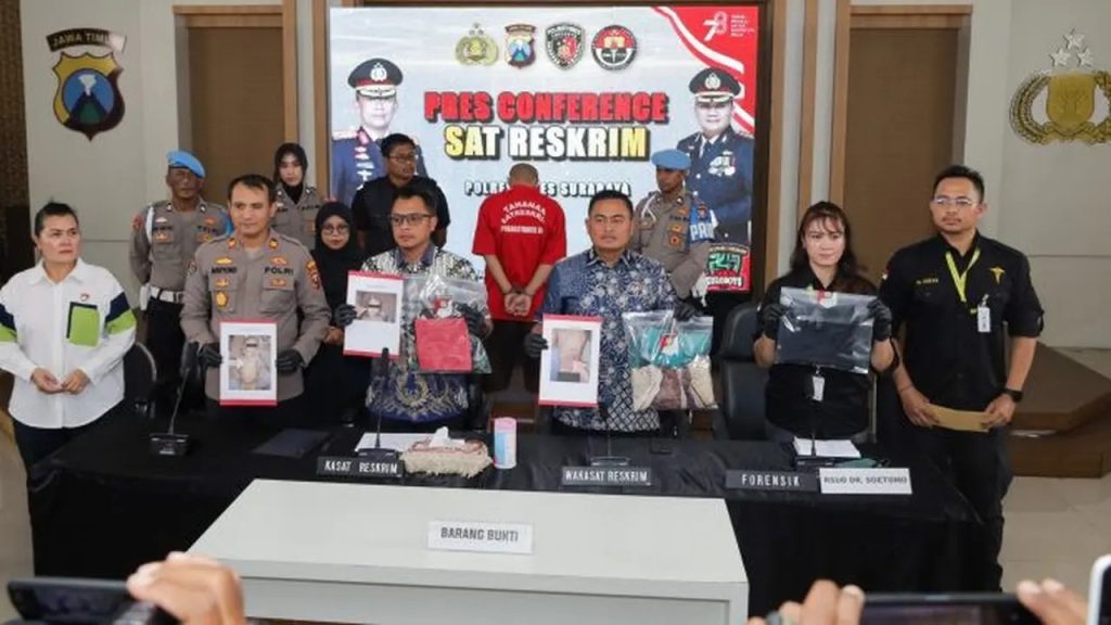 Tak Punya Hati, Pria Surabaya Habisi Nyawa Anak Sang Kekasih