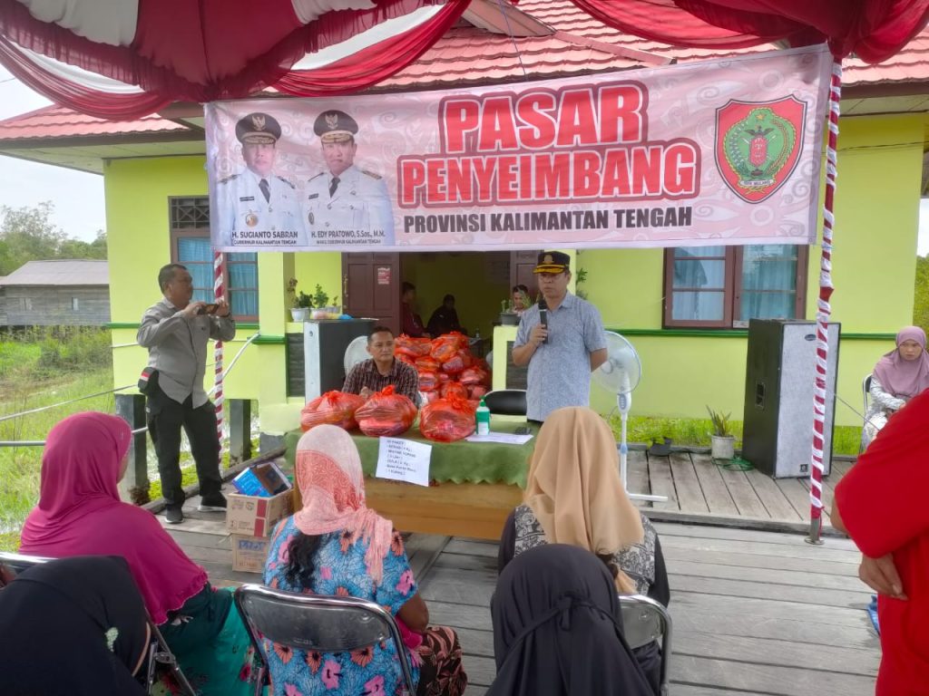 Selenggarakan Pasar Penyeimbang, Wagub Kalteng Sediakan 2000 Paket Sembako