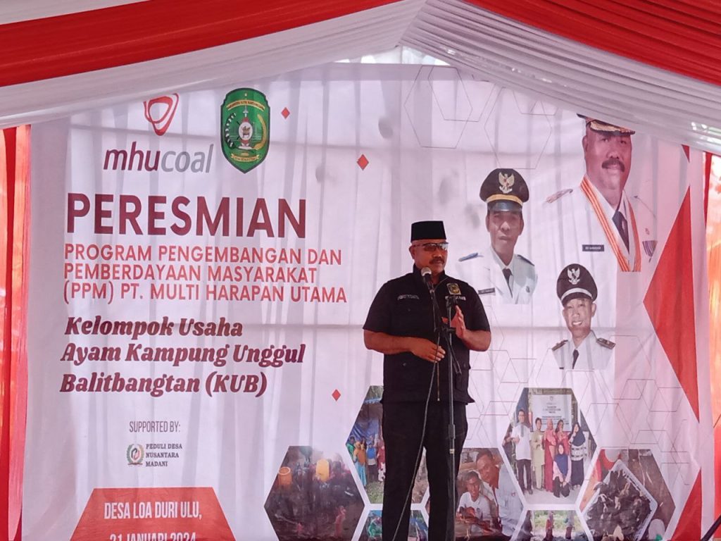 Bupati Kukar Resmi Buka Program PPM di PT MHU