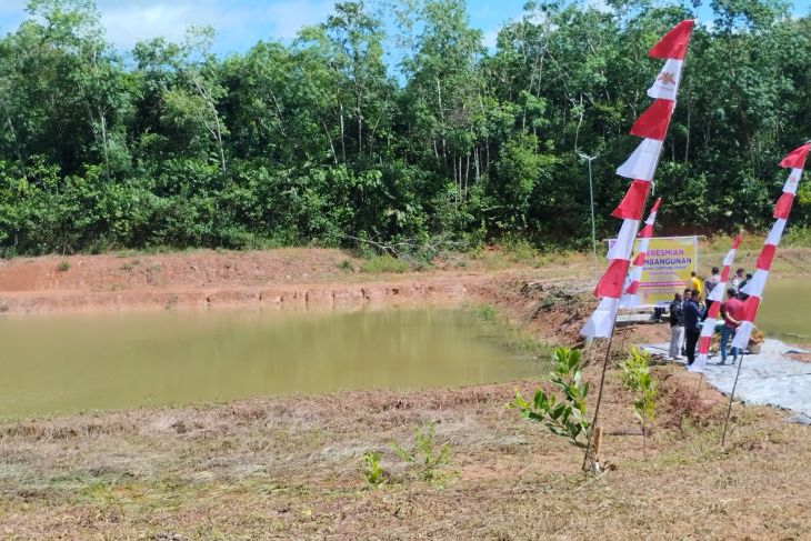 Optimalkan Air Bersih Camat Tabalong Sediakan Embung Untuk Warga