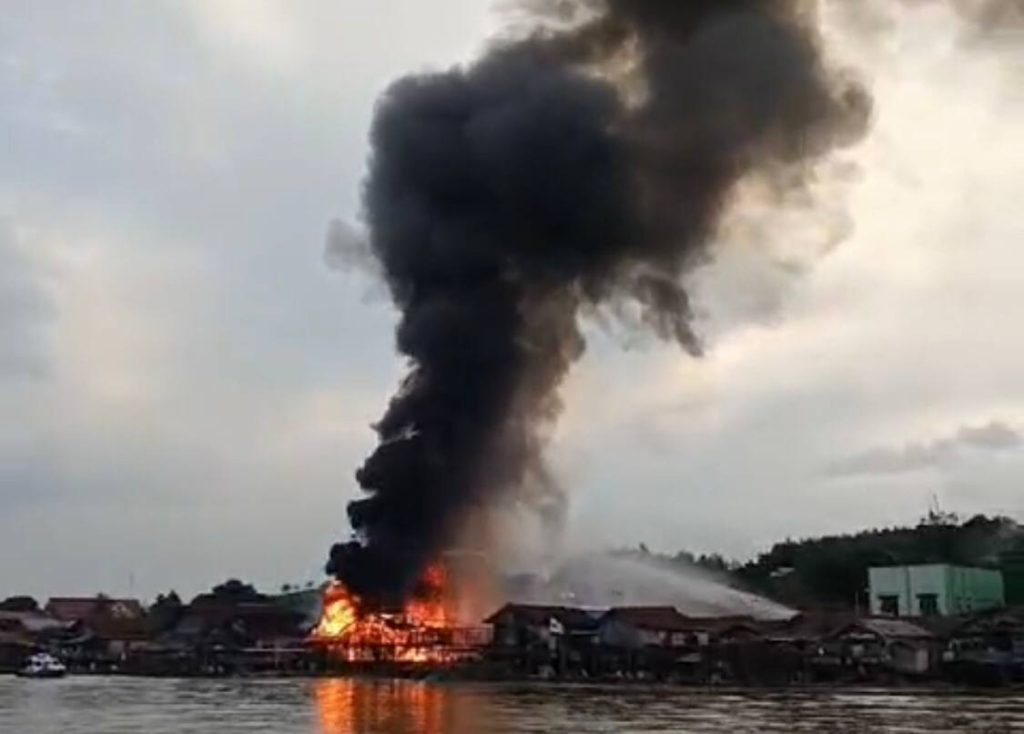 2 Kebakaran Terjadi di Wilayah Kukar, Api Dipicu Korsleting Listrik