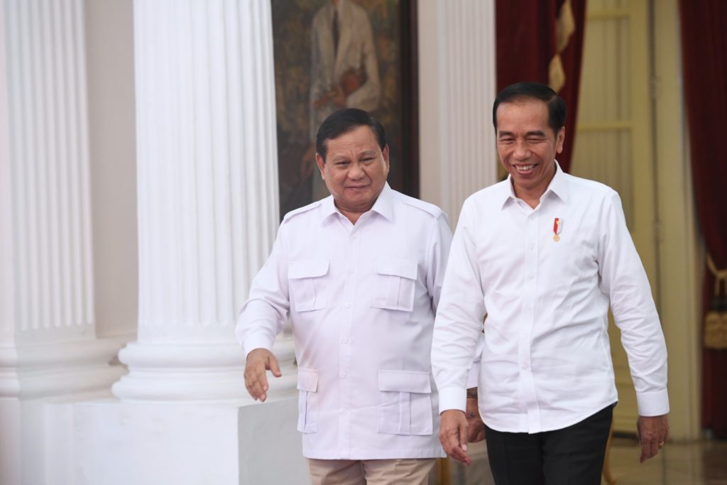 Prabowo Sampaikan Terima Kasih ke Jokowi Usai Kemenangan Pemilu