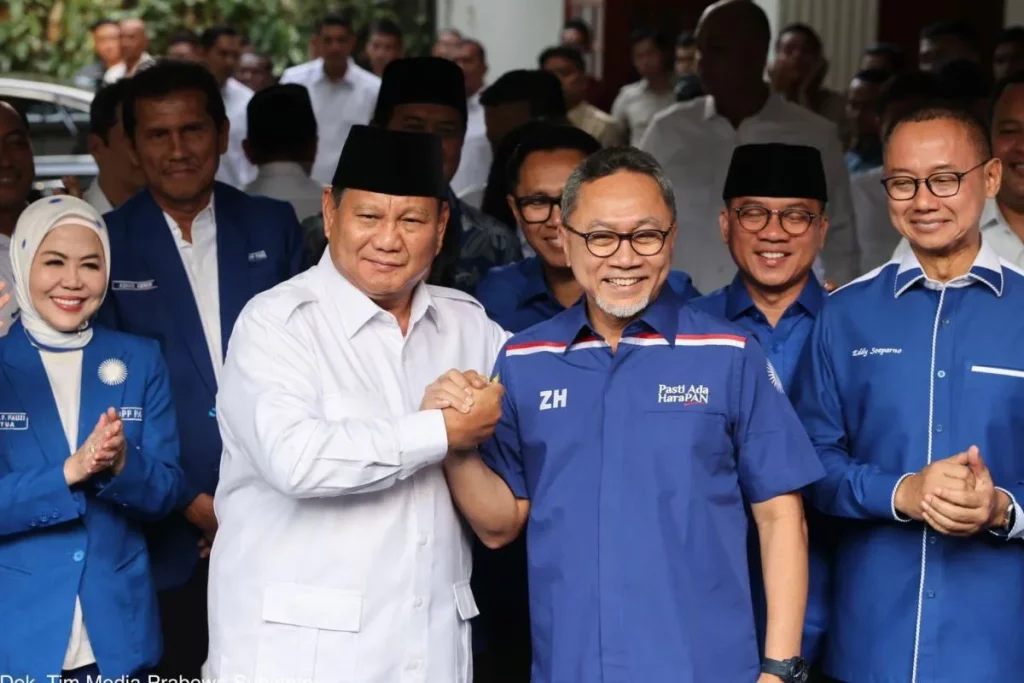 PAN Setia dengan Prabowo: Imbalan Jatah Menteri Sebagai Penghargaan