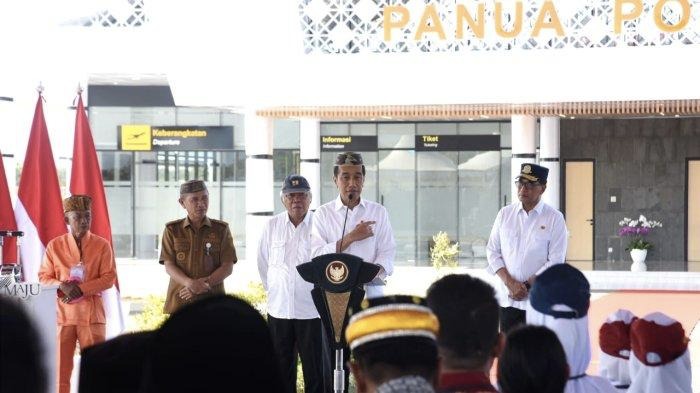 Jokowi Resmikan Bandara Panua Pohuwato di Gorontalo dengan Anggaran Rp 437 Miliar