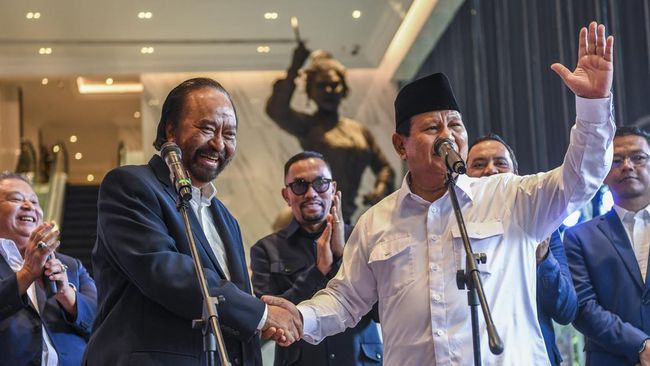 Surya Paloh Siap Mendukung Pemerintahan Baru di Bawah Prabowo-Gibran