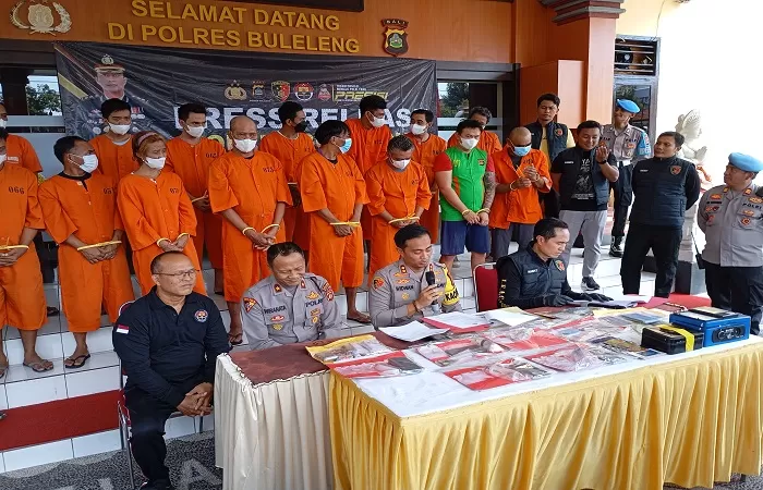 Kapolres Buleleng Beri Keterangan Tegas Terkait Tersangka Pengedar Narkoba yang Tinggal di Desa yang Sama