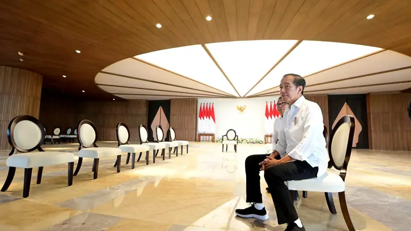 Ruang Tidur dan Ruang Kerja Presiden Jokowi di IKN Diunggah di Instagram, Begini Tampilannya