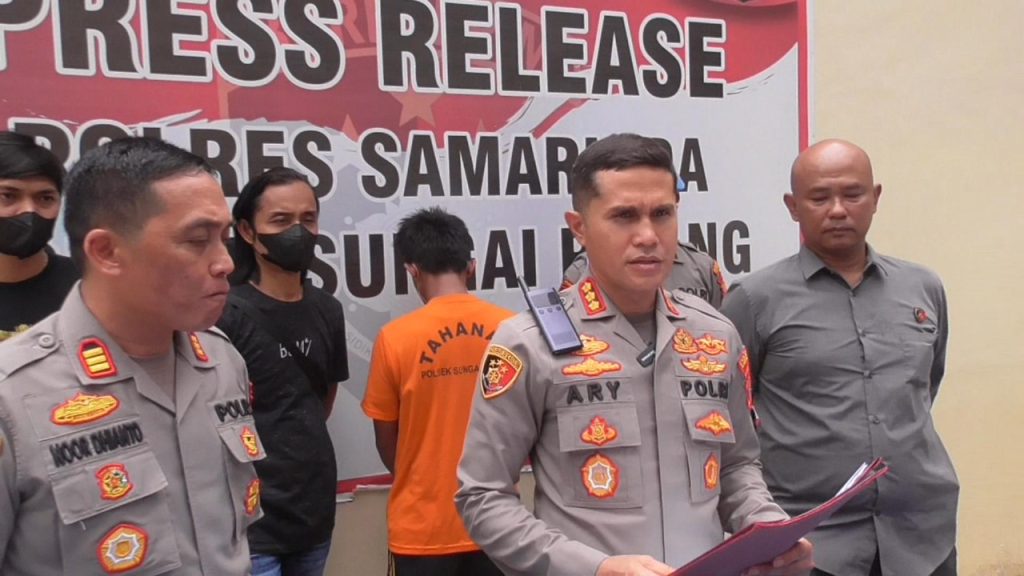 Polisi Berhasil Tangkap Pelaku Curanmor di Samarinda Seberang