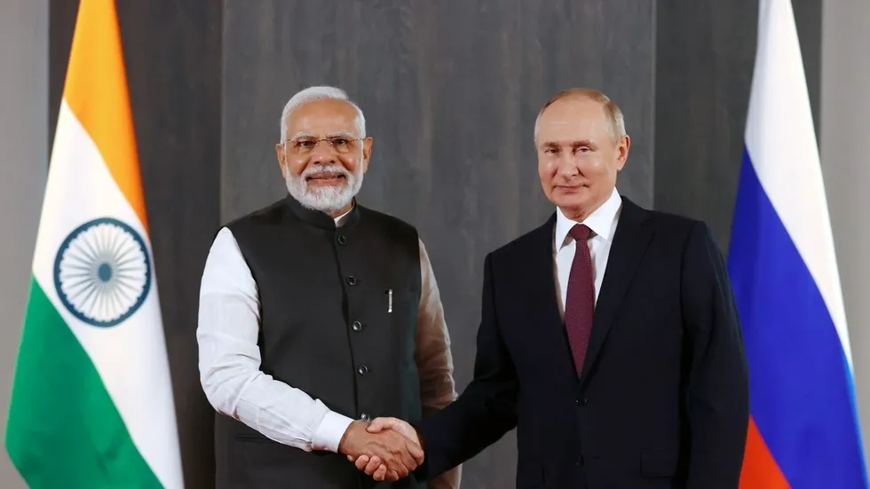 Putin dan Modi Lakukan Diskusi Santai tentang Sejumlah Negosiasi