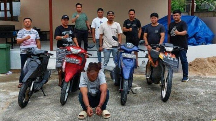 Simpan Sabu dan Curi 3 Motor Tanpa Kunci Stang, Dua Residivis Warga Berbas Tengah Dibui