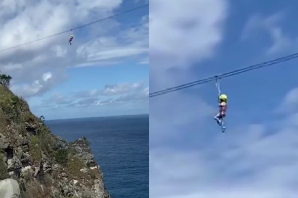 Kejadian Anak Kecil Tersangkut di Flying Fox Nusa Penida Bali, Polisi dan Pengelola Angkat Bicara