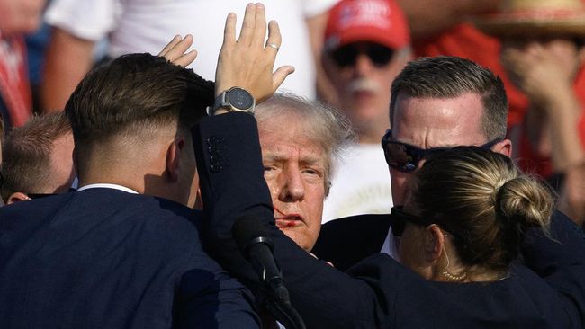 Secret Service Tembak Mati Terduga Pelaku Penembakan Trump