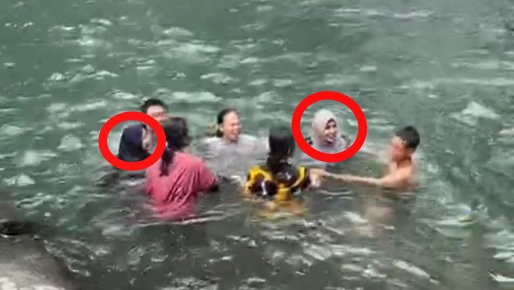 Viral Momen Dua Remaja Tenggelam di Air Terjun Jami Maros, Sempat Bercanda Sebelum Meninggal