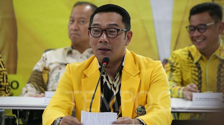 Ridwan Kamil di Kantor Golkar: Kekuasaan Itu Bersifat Sementara, Fokuslah Jadi Pemimpin yang Benar