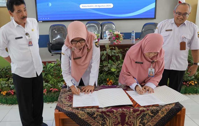 Pesan dari Asisten Pemerintahan dan Kesra Pemkot Kediri pada Sertijab Direktur RSUD Kilisuci