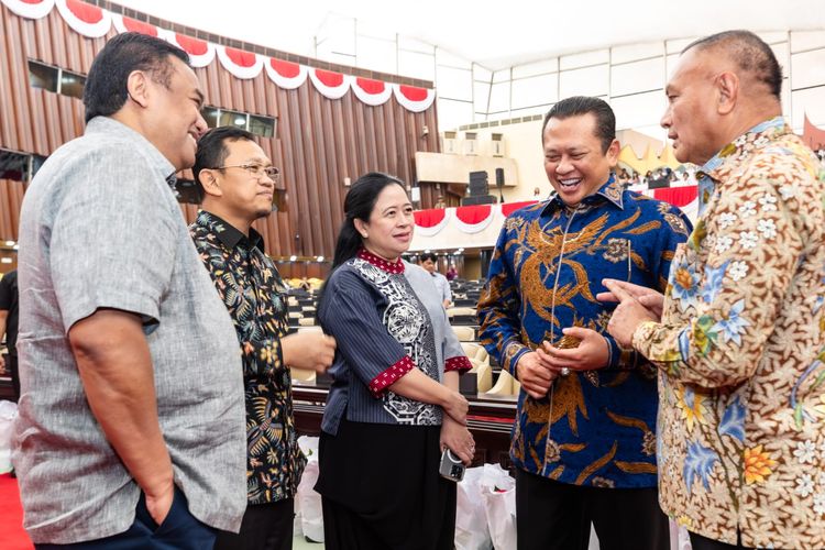 Puan Ucapkan Selamat pada Prabowo-Gibran, Sidang Tahunan MPR Disambut Tepuk Tangan