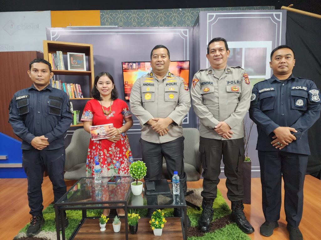 Biro Ops Polda Kaltim Hadiri Talkshow Ngobrol Pintar Dengan BTV Bahas Pengamanan Jelang HUT RI ke-79