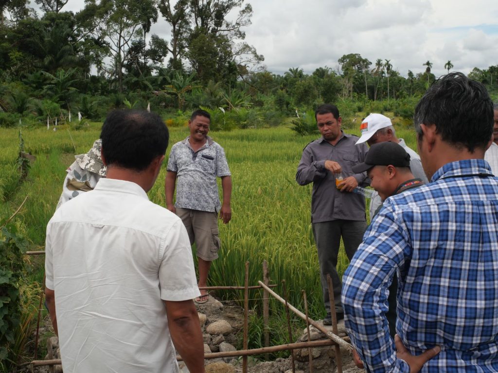 Satgatguss Pencegahan Tipikor Pantau Proyek Peningkatan Dan Pemeliharaan Jaringan Irigrasi Tersier di Sumut