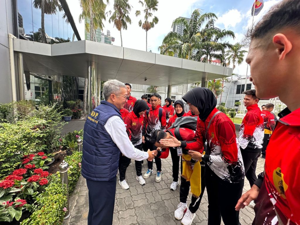 Tim Taekwondo Garbha Presisi Polri Bertanding di Bangkok, Dubes RI Untuk Thailand: Jadilah Juara!