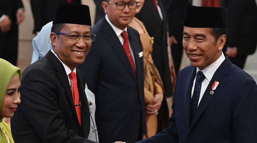 Supratman Andi Atgas Resmi Dilantik oleh Presiden Jokowi sebagai Menkumham