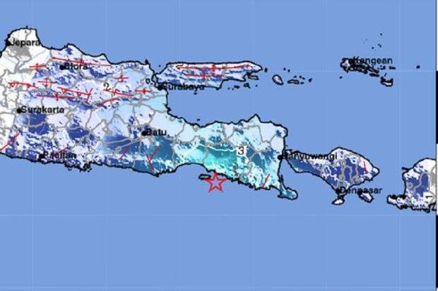 Bali Diguncang Gempa Bermagnitudo 5, Getaran Dirasakan Sampai Banyuwangi dan Jember