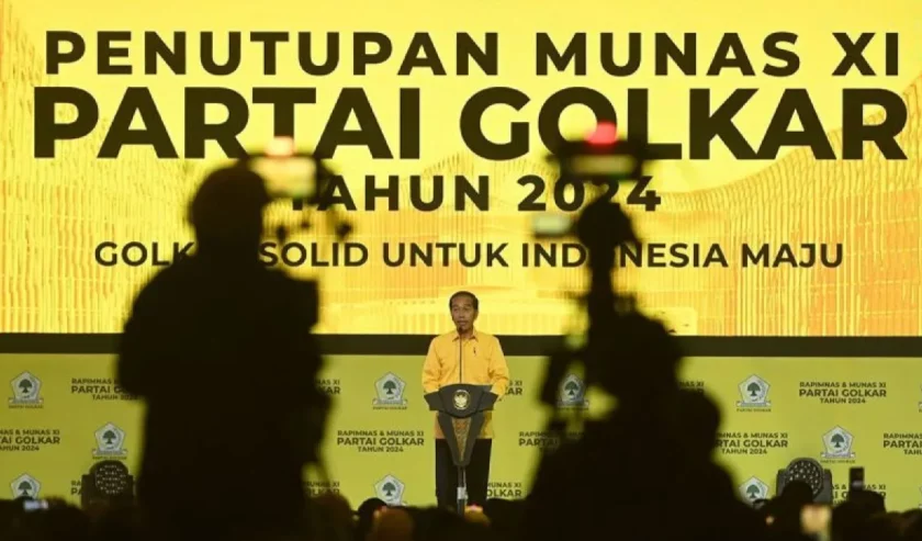 Presiden Jokowi tutup Munas Golkar 2024