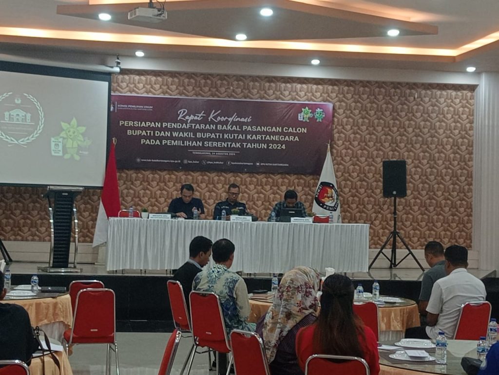 KPU Kukar Umumkan Pendaftaran Pasangan Calon Bupati dan Wakil Bupati