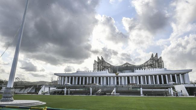 Jokowi Pilih Nama Istana Garuda untuk Istana Presiden di IKN