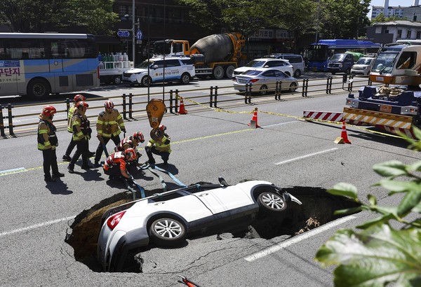 Kejadian Sinkhole Tiba-tiba: Terjadi Luka dan Korban ‘Tertelan’ di Korsel serta Malaysia