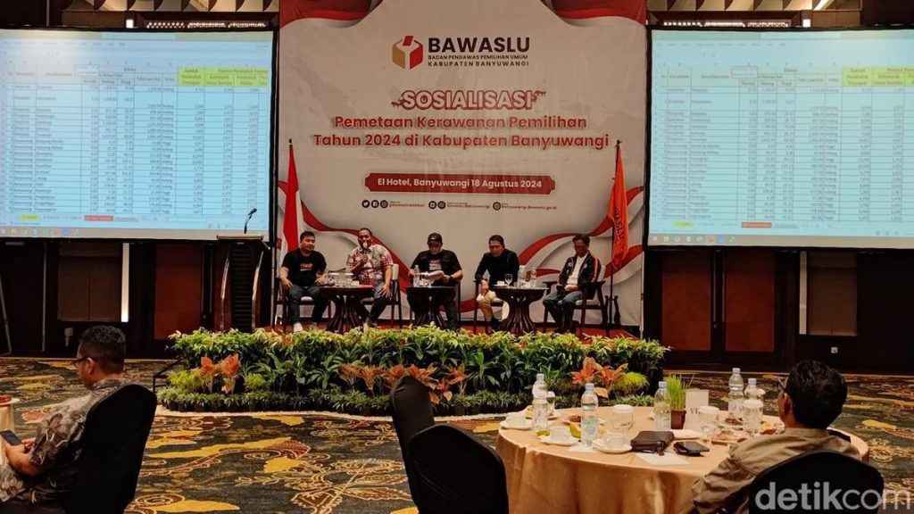 Bawaslu Banyuwangi Petakan Risiko Kerawanan dalam Pilkada 2024