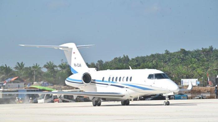 Presiden Jokowi Resmikan Pendaratan Perdana di Bandara IKN: Runway Mulus dan Aman