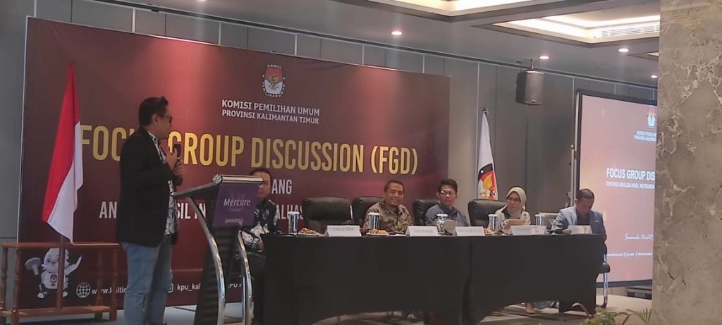 Forum Group Discussion KPU Kaltim Bahas Evaluasi Pilkada 2024, Hadirkan Pakar dan Akademisi